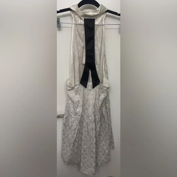 NWT Free People New Romantics Tuxedo Dress | Boho Mini Dress - Picture 3 of 5